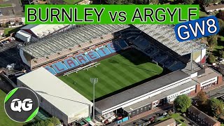 PENALTY HEARTBREAK Burnley vs Plymouth Argyle  GW8 [upl. by Dnalevelc]