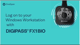 How to logon to Windows with DIGIPASS FX1 BIO via USB and Bluetooth [upl. by Flowers]