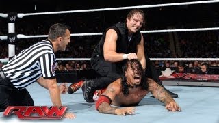 Christian amp The Usos vs The Shield Raw July 1 2013 [upl. by Aniad]