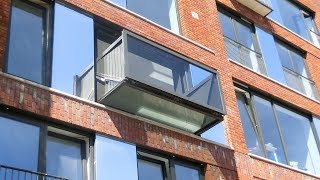 Bloomframe®  binnen een minuut van raam naar balkon [upl. by Pinkham]