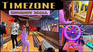 Timezone Games Mumbai  Inorbit Mall Malad Game Zone  A to Z details With all Rides and Prices [upl. by Akienahs]