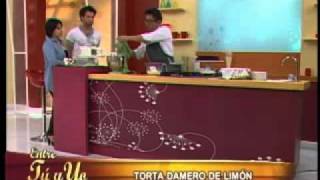 Prepara una deliciosa torta damero de limón [upl. by Nobe]