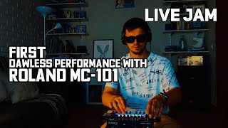 First dawless performance with Roland MC101  LIVE JAM [upl. by Krongold]