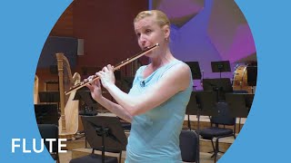 Minnesota Orchestra Flute Demonstration [upl. by Quirk469]