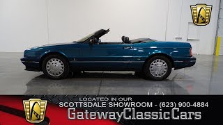 1993 Cadillac Allante 130 Gateway Classic Cars [upl. by Drofliw711]