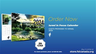 2024 Israel In Focus Calendar Canada [upl. by Tinaret360]