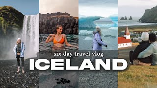 6 Day ICELAND Travel Vlog 🇮🇸 Best Things To See Eat amp Do [upl. by Arocat]