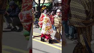 Oiran Dochu 江戸吉原【花魁道中】2✨ shorts [upl. by Adnirb237]