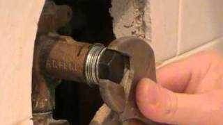 stuck moen faucet cartridge removal [upl. by Aehtrod3]