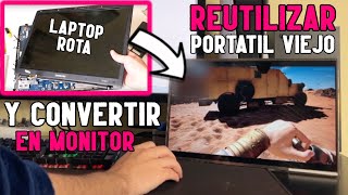 ✅ Cómo APROVECHAR tu Portátil Viejo o roto 👉 IDEAS TOP [upl. by Erastes27]