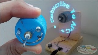 How to make a programmable LED Fan at home quot2018quot [upl. by Ochs]