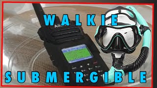 AILUNCE HD1 WALKIETALKIE SUBMERGIBLE [upl. by Potter]