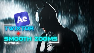 Smooth Twixtor and Zooms Tutorial  Aftereffects [upl. by Oivalf647]