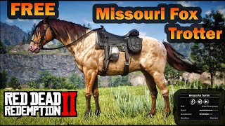 How To Get Missouri Fox Trotter Horse Tips RDR2 [upl. by Yevol43]