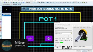 Diseño del FootprintModelo3D del quotPotenciómetroquot en Proteus [upl. by Kimmie]