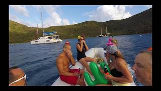 Sailing The British Virgin Islands  2017 [upl. by Godfrey]