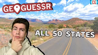 Playing GeoGuessr Until I Find All 50 States  Attempt 5 [upl. by Vivienne]