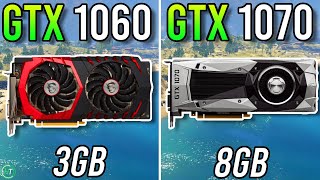 GTX 1060 3GB vs GTX 1070 8GB  Tested in 2023 [upl. by Lisbeth]