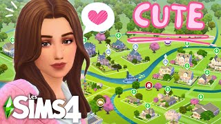 Une save trop cute pour les Sims 4 et elle est en français   Présentation de save file Sims 4 🌎 [upl. by Ohnuj]