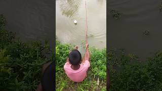 Amazing best hook fishing video shorts fishing fishingvideo [upl. by Inerney]