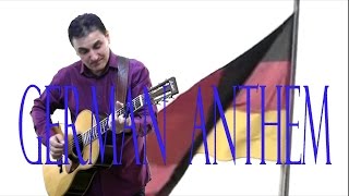 German National Anthem Deutsche Nationalhymne Fingerstyle Guitar Cover by Enyedi Sándor [upl. by Molahs]