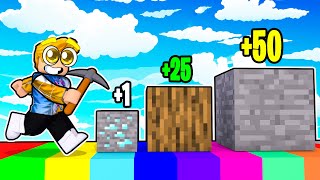 Noob VS Block Mining Simulator [upl. by Janeczka]