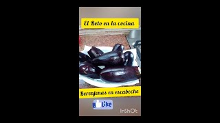 Berenjenas en escabeche hechas en casa [upl. by Ettennig70]