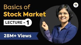 Basics of Stock Market For Beginners Lecture 1 By CA Rachana Phadke Ranade [upl. by Swift]