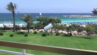 Asterias Beach Hotel  Makronissos  Ayia Napa  Agia Napa   Cypruswmv [upl. by Aissak]