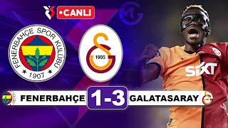 Fenerbahçe 13 Galatasaray  Süper Lig Canlı Yayın [upl. by Cantone869]