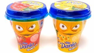 Danone Desserts  Danio Shake It Cups  Strawberry amp Vanilla [upl. by Paulsen852]