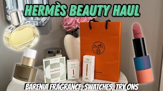 Hermès Fall  Winter 2024 Beauty Haul amp Barénia Parfum first impressions [upl. by Norrv]