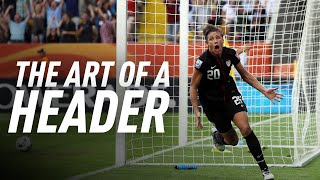 The Art of Headers described by USWNT star Abby Wambach  Undeniable with Joe Buck [upl. by Yedorb]