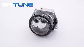 130W BiLED Double Hyperboloid Matrix Laser Projector Lenses BRITUNE [upl. by Colfin]