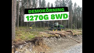 Provkörning av en demo 1270g 8wd med 424 aggregat [upl. by Aicnom319]