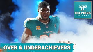 Which Miami Dolphins Players Are Performing Above Or Below Expectations Through First Five Weeks [upl. by Haggar]