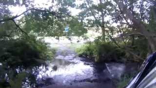 Fording the River Lyde near Old Basing in Hampshire [upl. by Eliot841]