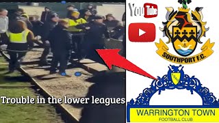 Warrington V Southport trouble in the lower leagues [upl. by Adyaj]