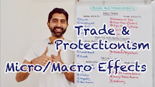 Trade amp Protectionism  MicroMacro Effects  Paper 3 Revision AQAEdexcel [upl. by Nyrahs]