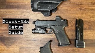 Glock 43X MOS Upgrades  The Perfect EDC [upl. by Frissell903]