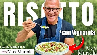 Uno dei migliori Risotti Ecco il RISOTTO ALLA VIGNAROLA Ricetta Tipica Romana  Chef Max Mariola [upl. by Ladnor]