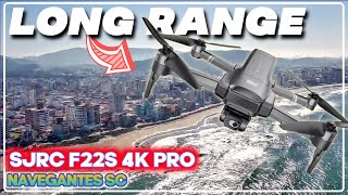 Long Range Drone Sjrc 4k ProPerdeu Comunicação 2km [upl. by Nitsej697]