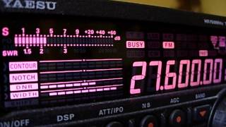 27mhz CB SIRIO SY4 Yagi versus SIRIO 827 Vertical 58 [upl. by Emyam]