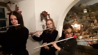 Musikschule Mariazell Adventvideos 23 Querflötenensemble „Rudolph the rednosed Reindeer“ [upl. by Stelmach687]