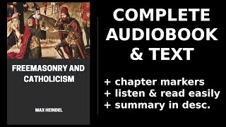 Freemasonry and Catholicism ✨ By Max Heindel FULL Audiobook [upl. by Torruella677]