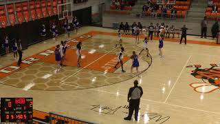 Carver 8th Grade Tournament Boys Basketball Muskogee Green vs Bartlesville Navy [upl. by Adivad]