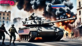 BIG Tragedy The base storing millions of Russian ammunition is brutally attacked by US tanks [upl. by Josee301]