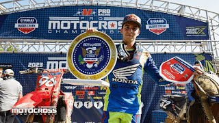 Pro Motocross 250 Class Highlights  Budds Creek National 2023 [upl. by Aira]