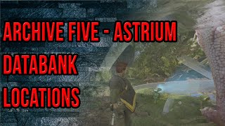 Star Wars Jedi Fallen Order Archive Five  Astrium Databank Locations  Cordovas Journey [upl. by Ainevuol987]