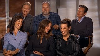 Mystic Pizza Cast Reunion Interview Julia Roberts Castmates Walk Down Memory Lane [upl. by Ahtekahs]